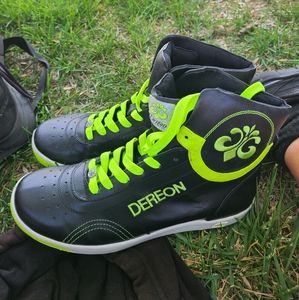 BLACK Dereon high top tennis shoes